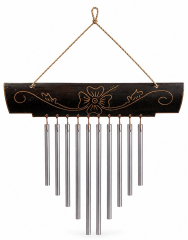 Bambu Metal Çubuklu Rüzgar Çanı No:1048