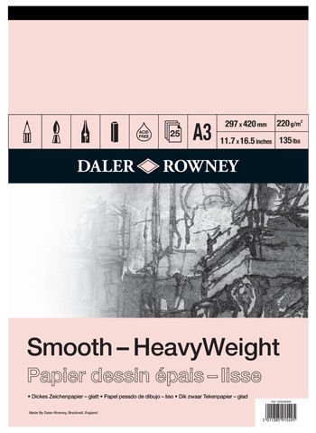 Heavyweight Eskiz Blok - A3 - 220GR - 25YP