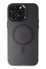 Joko İphone 15 Pro Max Kılıf Mateks Magsafe Kapak - Siyah