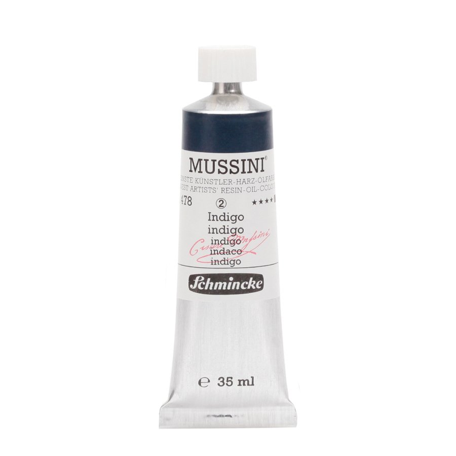Mussini Yağlı Boya 35ml. Seri 2 N:478 Indigo