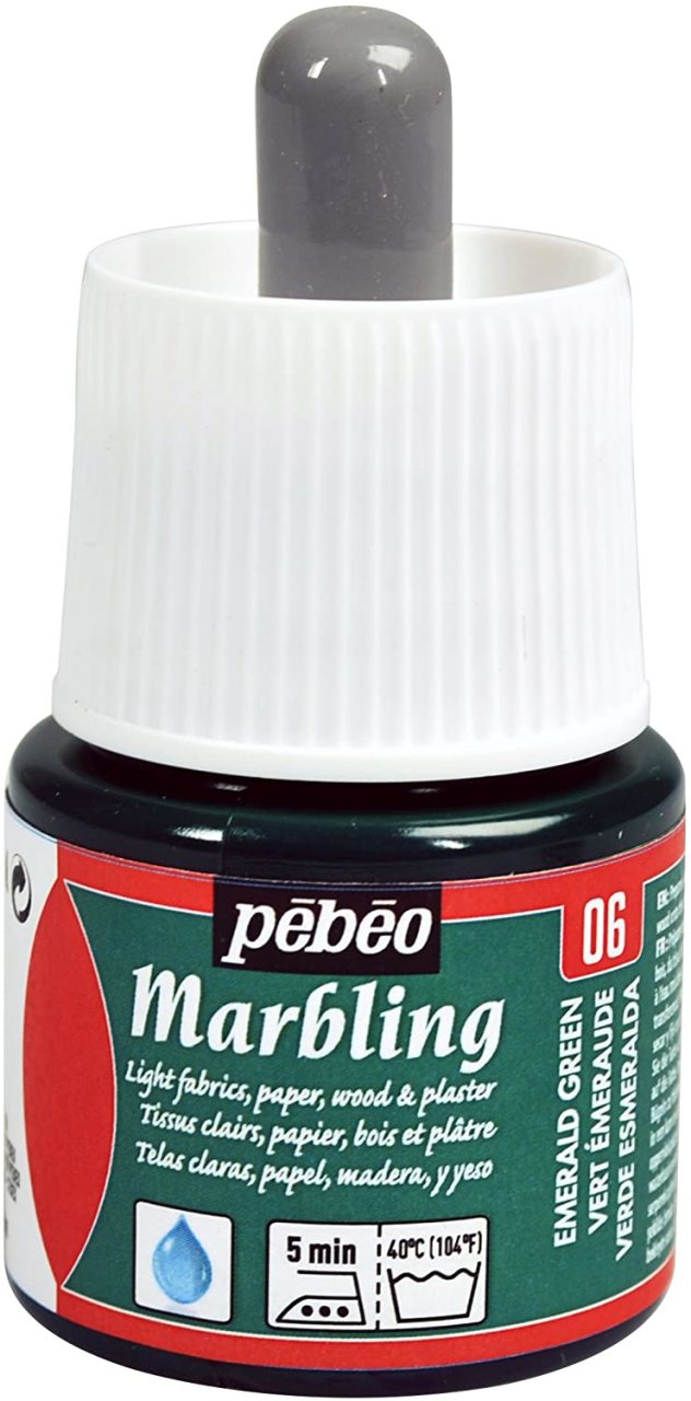 Marbling Ebru Boyası 45ml - N:6 Emerald Green