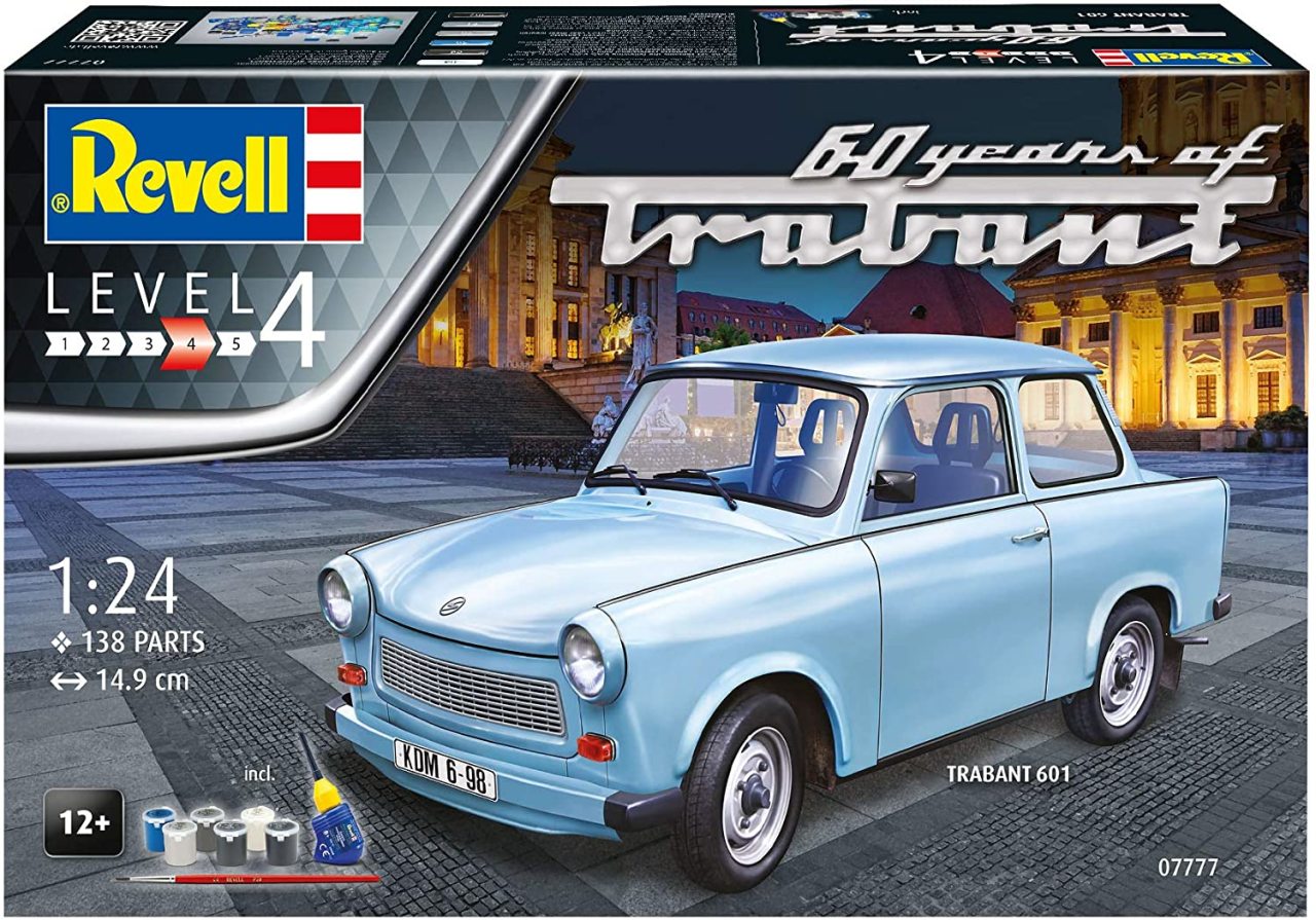 Boyalı Set 1:24 Trabant