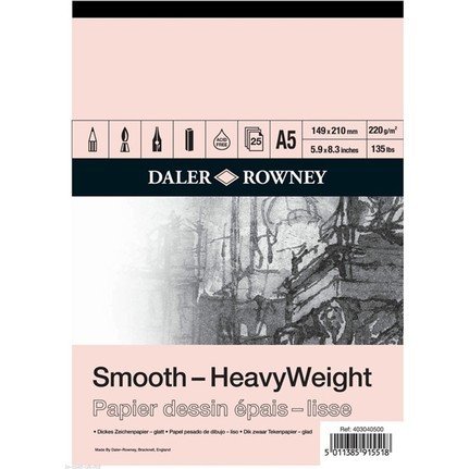 Heavyweight Eskiz Blok - A5 - 220GR - 25YP