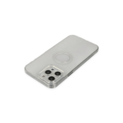 İphone 14 Pro Max Kılıf Santa Lens Silikon - Şeffaf