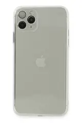 Newface İphone 11 Pro Max Kılıf Fly Lens Silikon - Şeffaf
