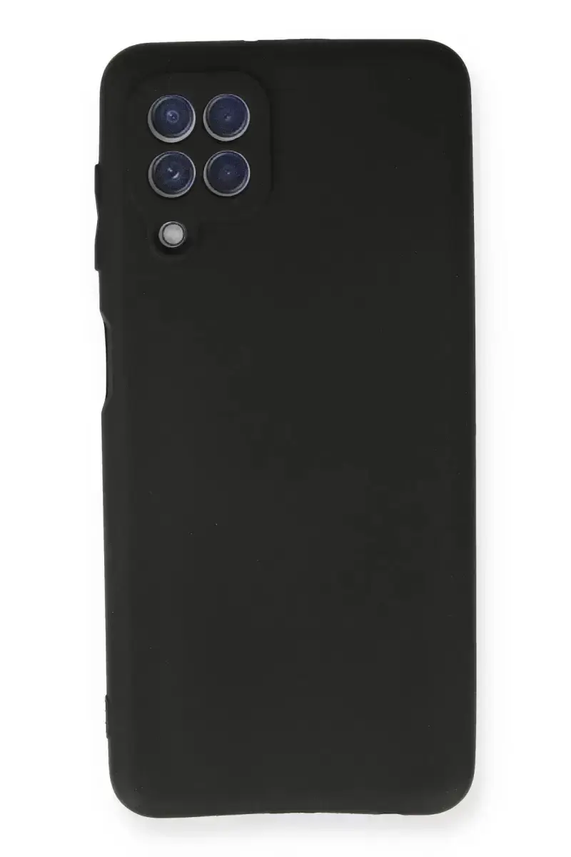 Newface Samsung Galaxy A22 Kılıf First Silikon - Siyah