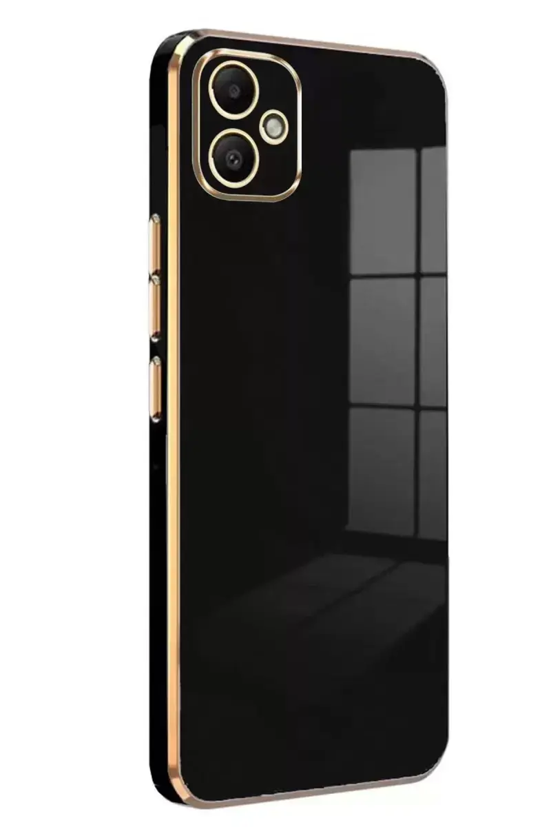 Newface Samsung Galaxy A05 Kılıf Volet Silikon - Siyah