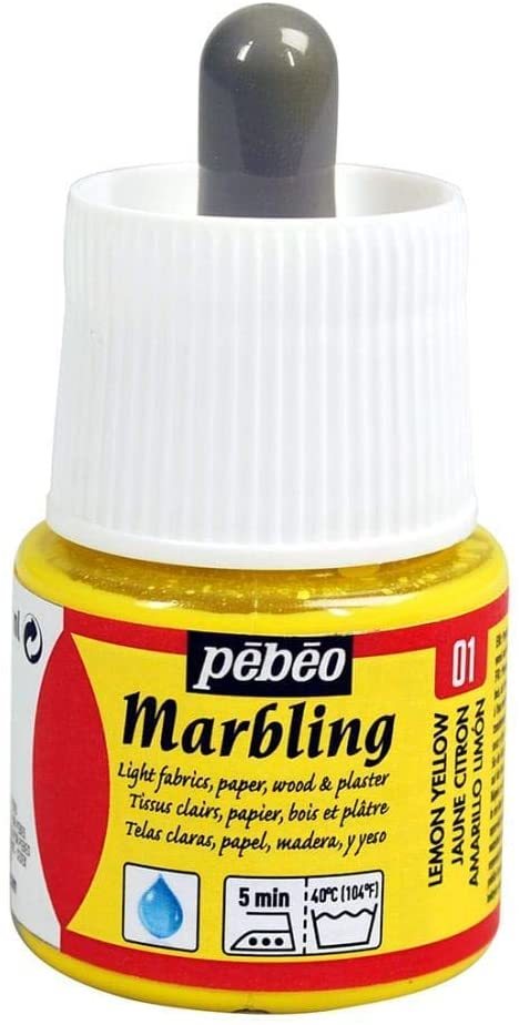 Marbling Ebru Boyası 45ml - N:1 Lemon Yellow