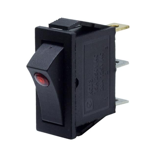 Powermaster Işıklı Tekli Mercekli Anahtar