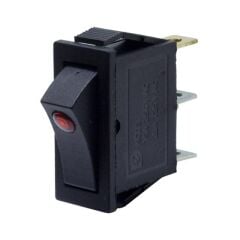 Powermaster Işıklı Tekli Mercekli Anahtar