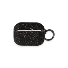 Airpods 3 (3.nesil) Spell Simli Kılıf - Siyah