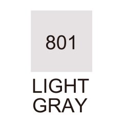 For Manga Çift Taraflı Kalem N:801 Light Gray