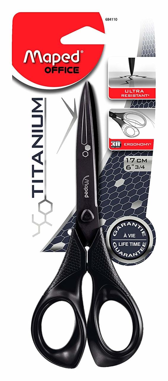 Office Titanium Makas - 17cm