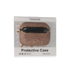 Airpods 3 (3.nesil) Spell Simli Kılıf - Rose Gold