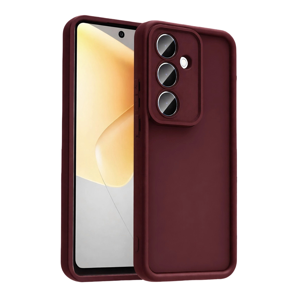 Samsung Galaxy A37 5g Viera Silikon - Bordo