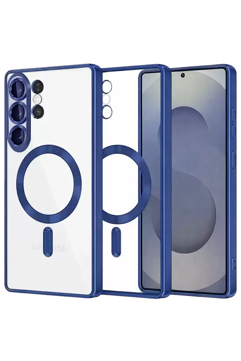 Newface Samsung Galaxy S26 Ultra Kross Magneticsafe Kapak - Lacivert