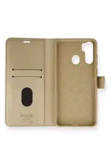 Newface Reeder P13 Blue Max Kılıf Trend S Plus Kapaklı Kılıf - Gold