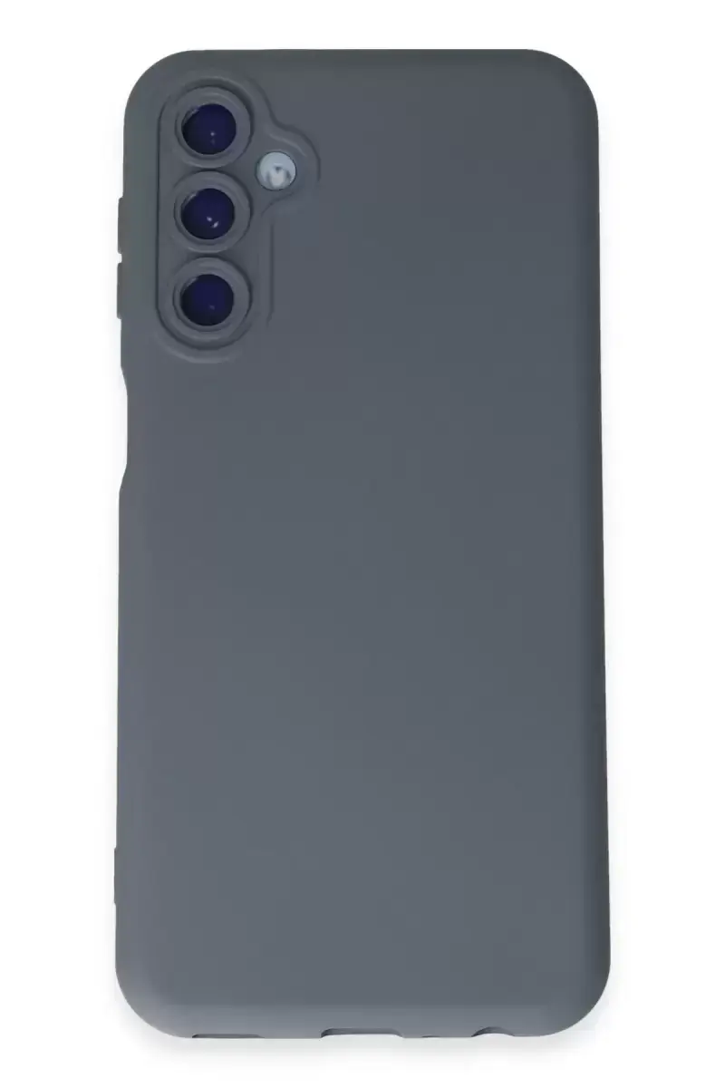 Newface Samsung Galaxy M14 5g Kılıf Nano İçi Kadife Silikon - Gri