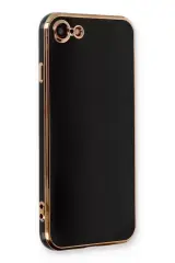 Newface İphone 7 Kılıf Volet Silikon - Siyah