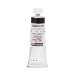 Mussini Yağlı Boya 35ml. Seri 1 N:780 Ivory Black