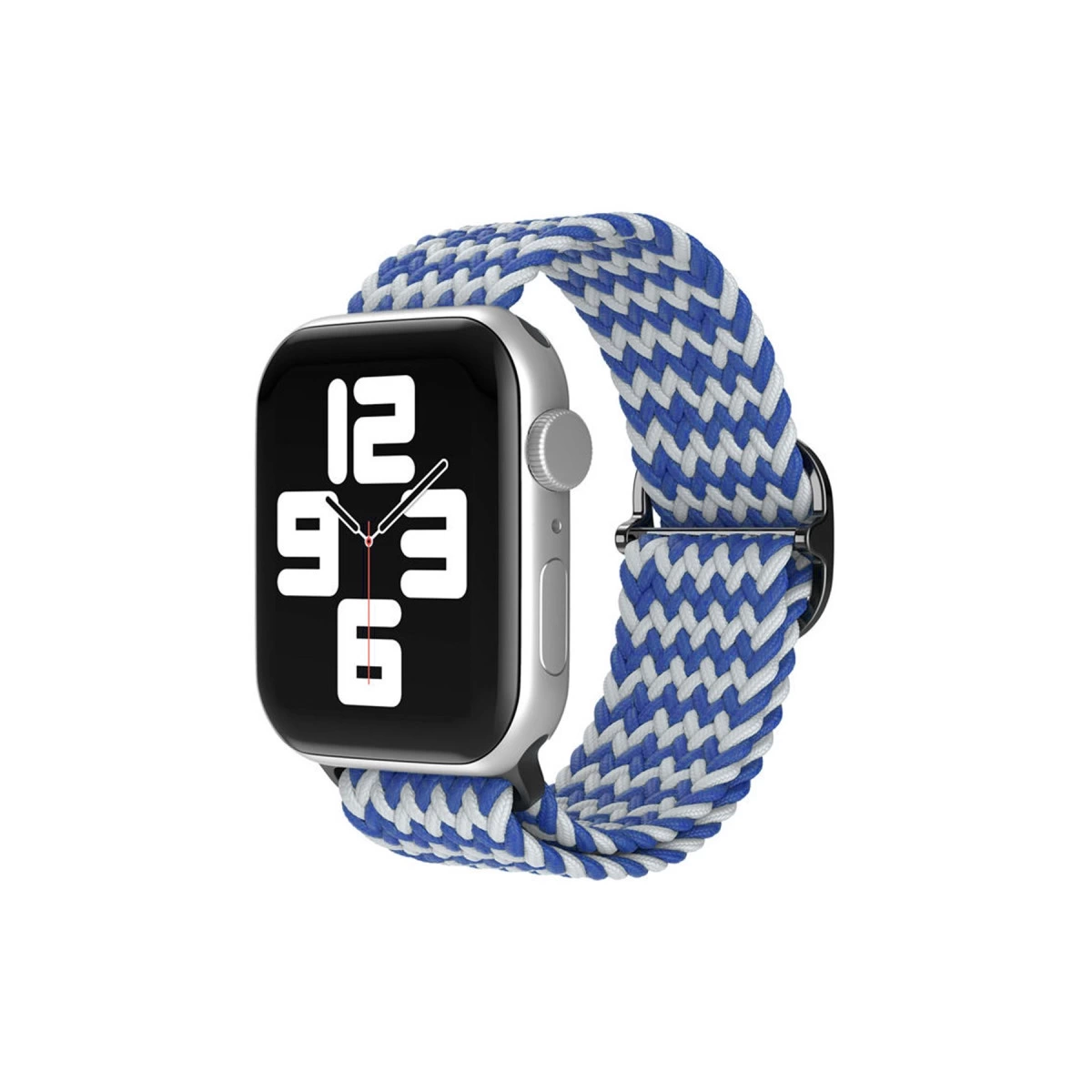 Watch 42mm  Kordon - Zigzag Beyaz-mavi