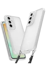 Newface Samsung Galaxy A55 5g Kılıf Penta Silikon Kılıf - Şeffaf