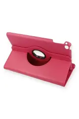 Newface Apple İpad Mini 4 Kılıf 360 Tablet Deri Kılıf - Pembe