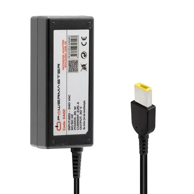 Powermaster Pm-11422 20 Volt - 2.25 Amper Usb Tip Uçlu Adaptör (lenovo Ibm Notebook)
