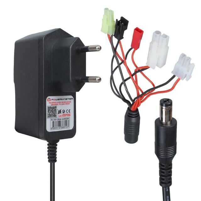Powermaster Pm-23706 2.4-12volt (nı-mh)/(nı-cd) Universal Oyuncak Pil Şarj Cihazı