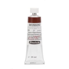 Mussini Yağlı Boya 35ml. Seri 1 N:669 Translucent Brown Oxide