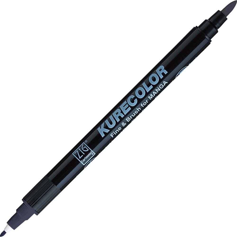 Kurecolor Fine&Brush For Manga Çift Taraflı Kalem N:828 Gray