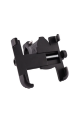 Alüminyum Gövdeli Metal Ayna Bağlantılı Motosiklet Telefon Tutucu 7 İnç Xl