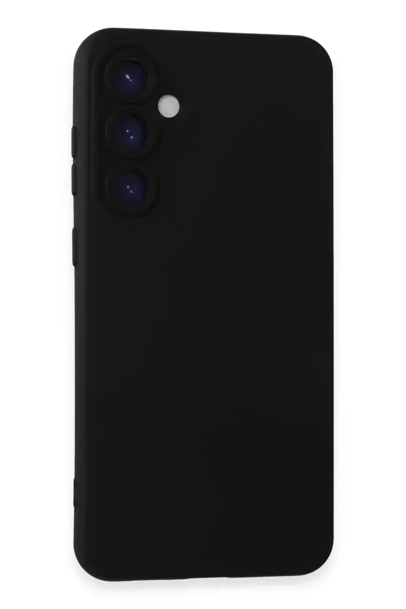 Newface Samsung Galaxy S24 Plus Kılıf Nano İçi Kadife Silikon - Siyah