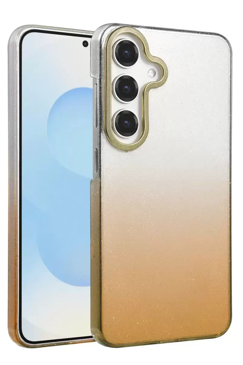 Newface Samsung Galaxy A34 5g Glossy Kapak - Çöl Titanyum