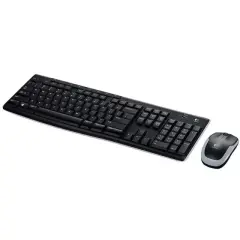 Logitech Mk270 Kablosuz Klavye Set Mm Q Tr Siyah