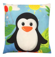 AyBaby Penguen Desenli Bebek Yastığı 30x30 Cm