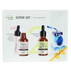 Süper Set Superserum Hyaluronic 3D 30 ML+Biohydration 30 ML + Hediye Makyaj Süngeri