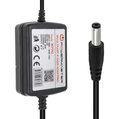 Powermaster Pm-31770 12 Volt - 1 Amper - 12 Watt 5.5*2.5 Mm Uçlu İki Ucu Kablolu Masaüstü Adaptör