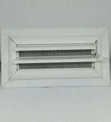 Alüminyum Menfez 18 x 33 cm Beyaz