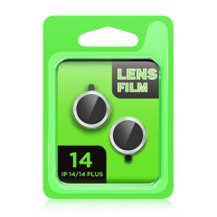İphone 14 Raze Metal Kamera Lens - Gümüş