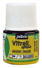 Vitrail Cam Boyası 45ml - 41 Sun Yellow (Opak)