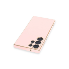 Samsung Galaxy S23 Ultra Kılıf Volet Silikon - Pembe