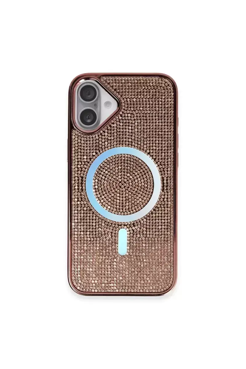 Joko İphone 16 Plus Kılıf Helen Magsafe Kapak - Pembe