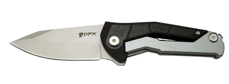 Dpxgear Sugga 915b Bk Siyah Ampampamp Beyaz Kamp / Outdoor Çakı 17,5cm - Yarı Otomatik, Kemerlikli, Kutulu