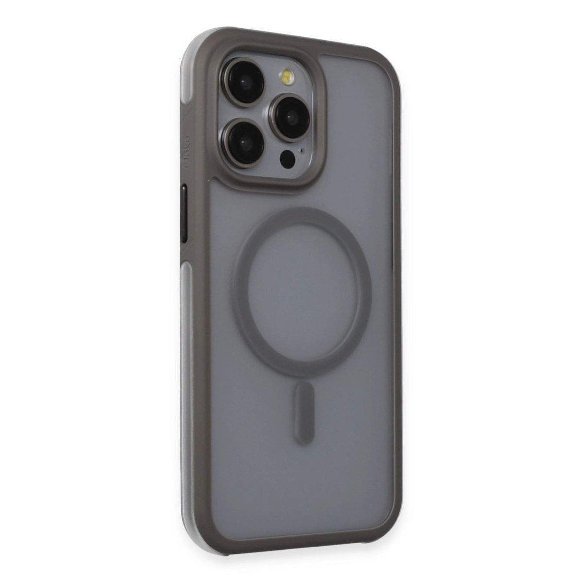 Joko  İphone 15 Pro Max Toras Airbag Magsafe Kapak - Titan Gri