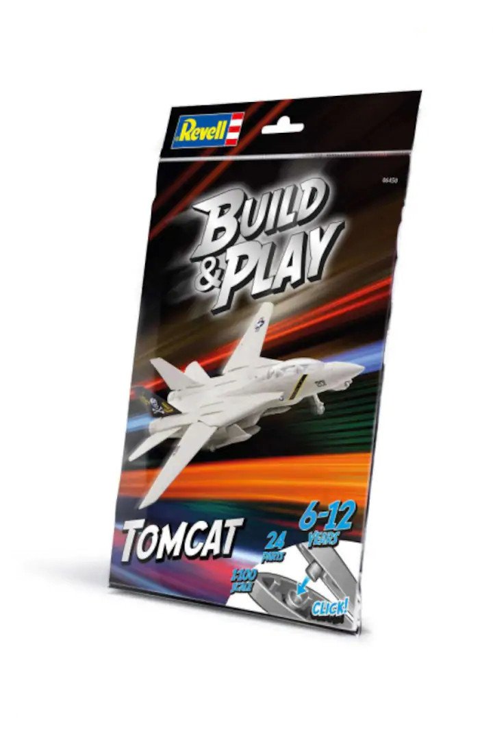 Build & Play Tomcat Model Uçak 1:100 N:6450