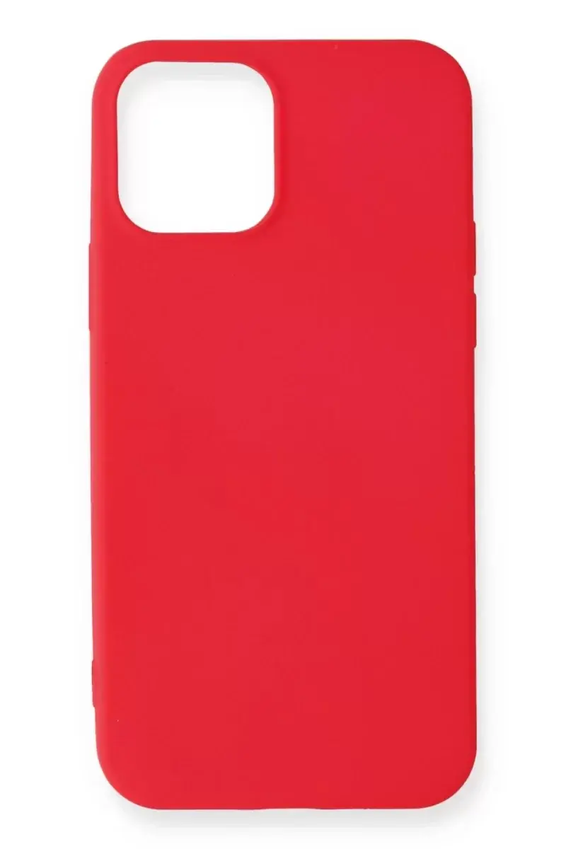 Newface İphone 12 Mini Kılıf First Silikon - Pembe