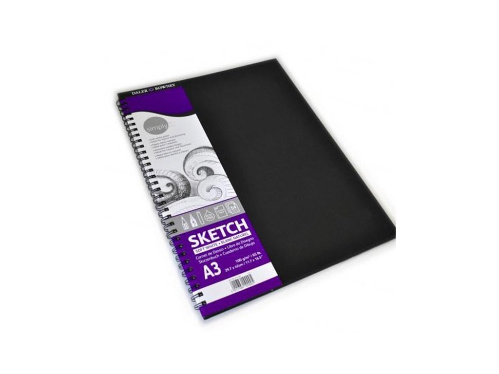 Simply Eskiz Defteri -  A3 - 100gr - 54 Yaprak