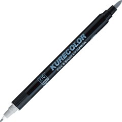 Kurecolor Fine&Brush For Manga Çift Taraflı Kalem N:821 Pale Gray