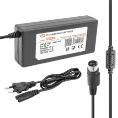 Powermaster Pm-17039 24 Volt - 3 Amper - 72 Watt 3 Pinli Plastik Kasa Masaüstü Printer Adaptör